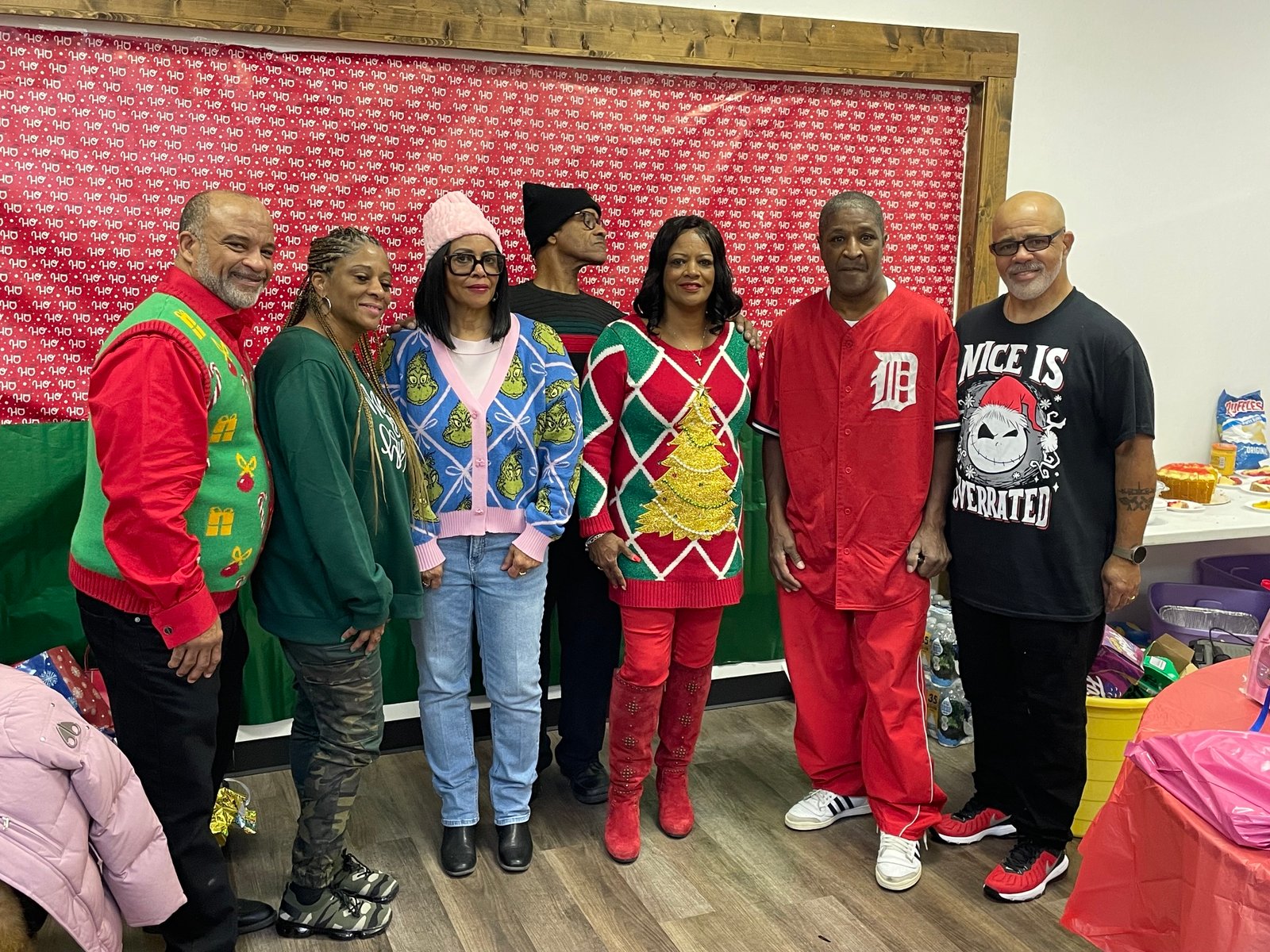 Jureko Crawford at a community gathering